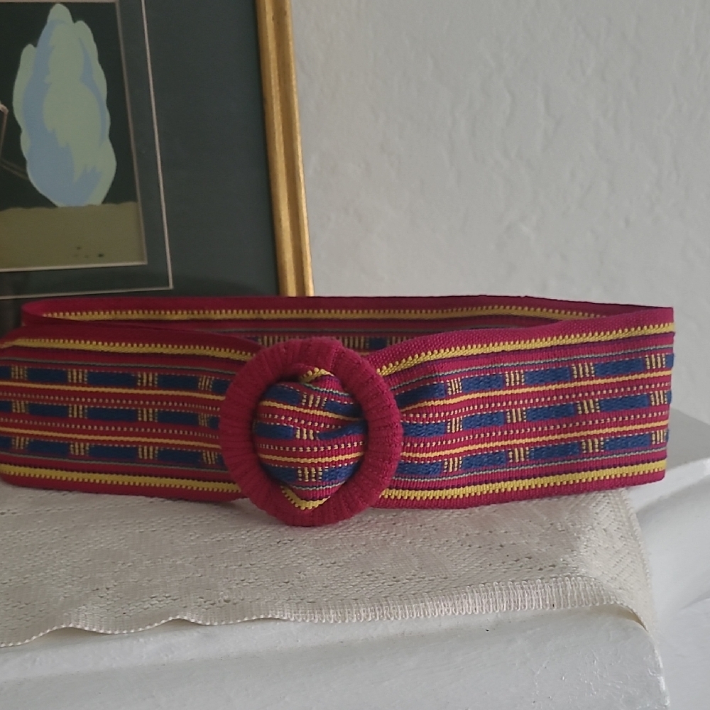 Colorful Woven Belt
